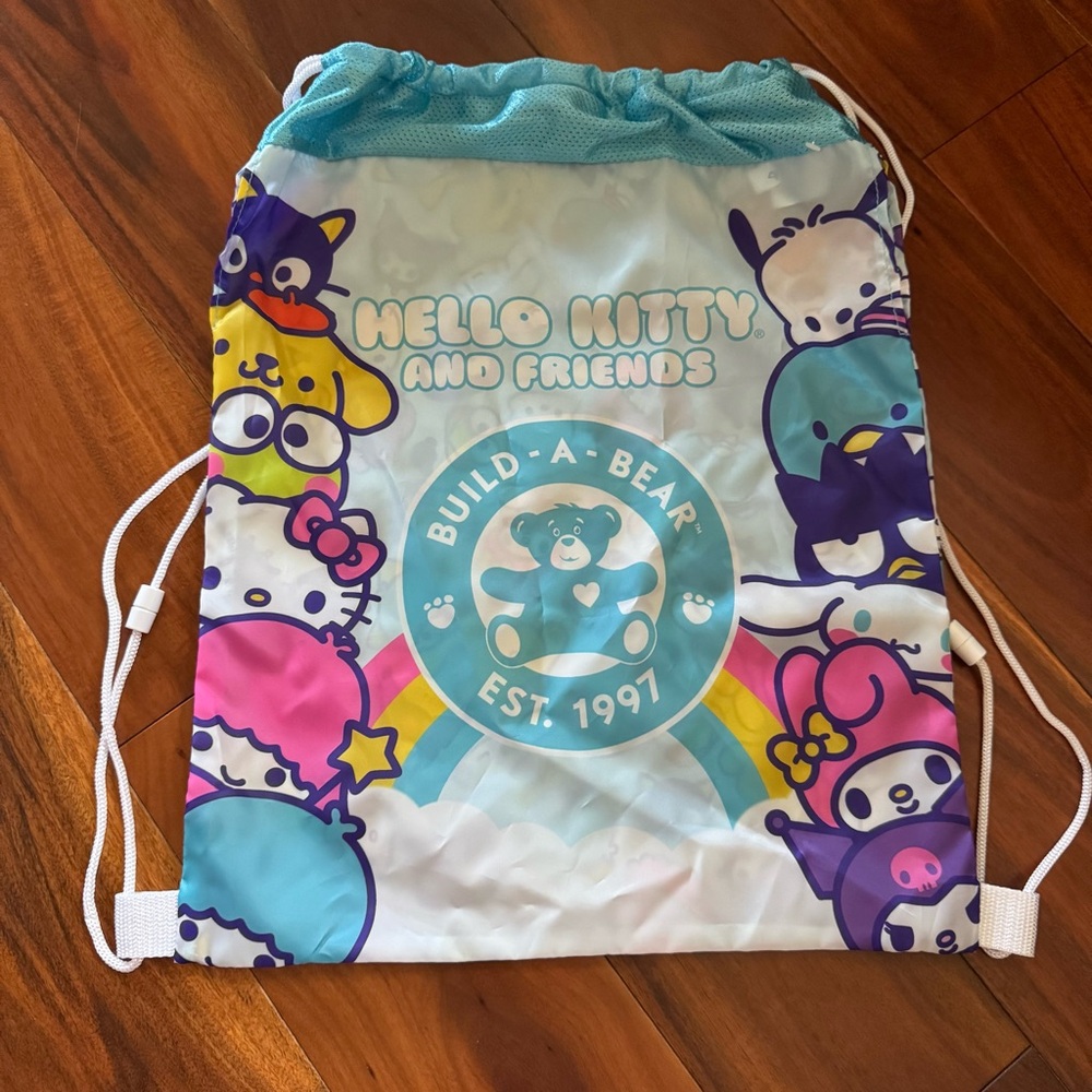 Build a Bear Sanrio Hello Kitty and Friends Toy Bear Carrier Backpack